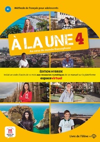 Image de À la une 4 - Livre de l'élève - Éd. hybride
