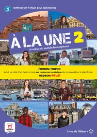 Image de À la une 2 - Livre de l'élève - Éd. hybride