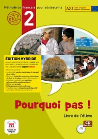 Image de Pourquoi pas ! 2 - Livre de l'élève - Éd. hybride + CD