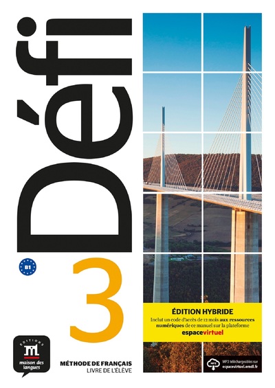 Image de Défi 3 - Livre de l'élève - Éd. hybride