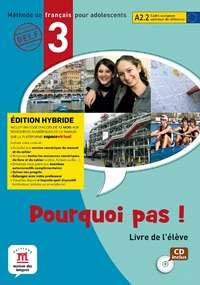 Image de Pourquoi pas ! 3 - Livre de l'élève - Éd. hybride + CD