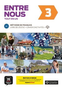 Image de Entre nous 3 - Livre de l'élève - Éd. hybride