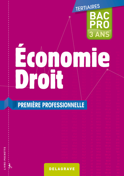 Picture of Économie-Droit 1re Bac Pro Tertiaires - Pochette élève