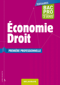Picture of Économie-Droit 1re Bac Pro Tertiaires - Pochette élève