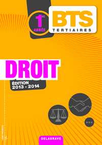 Picture of Droit 1re année BTS - Pochette élève