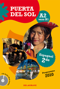 Image de Puerta del sol Espagnol 2de avec CD-audio inclus - Manuel élève