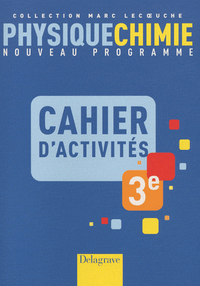 Picture of Physique-Chimie 3e - Cahier activités élève