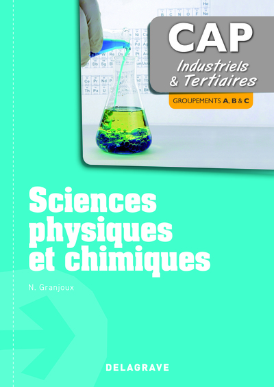 Picture of Sciences Physiques et chimiques - CAP industriels et tertiaires (2013) - Pochette élève