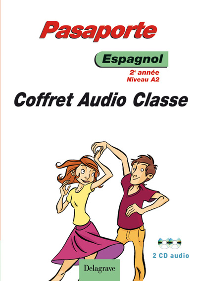 Image de Pasaporte Espagnol niveau A2, 2e année (2008) - Coffret audio classe