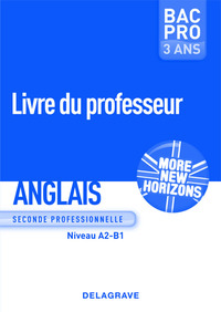 Picture of More New Horizons Anglais 2de Bac Pro - Livre du professeur