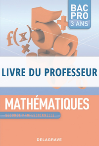 Picture of Mathématiques 2de Bac Pro - Livre du professeur