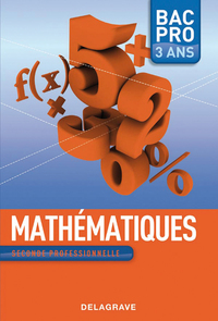 Picture of Mathématiques 2de Bac Pro - Manuel élève