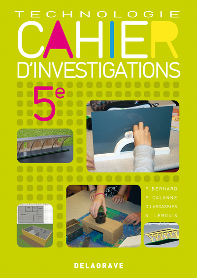 Image de Cahier d'investigations Technologie 5e - Cahier activités élève