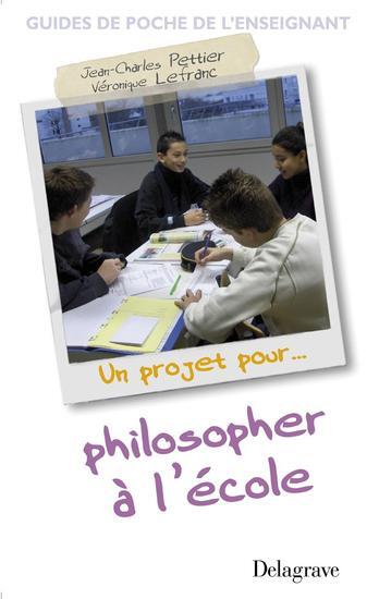 Image de Un projet pour... philosopher à l'école