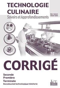 Image de Technologie culinaire Bac Techno - MAN - BTS Hôtellerie Restauration (2003) - Livre du professeur