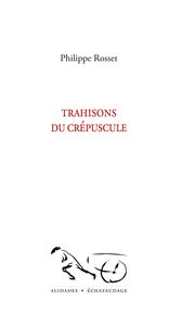 Picture of Trahisons du crépuscule