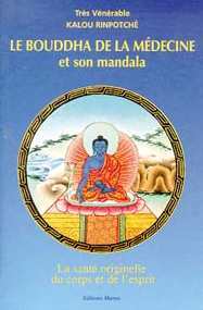 Image de Bouddha de la médecine et son mandala