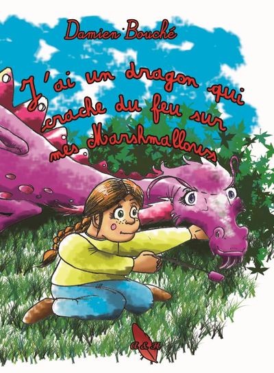 Image de j'ai un dragon qui crache du feu sur mes marshmallows