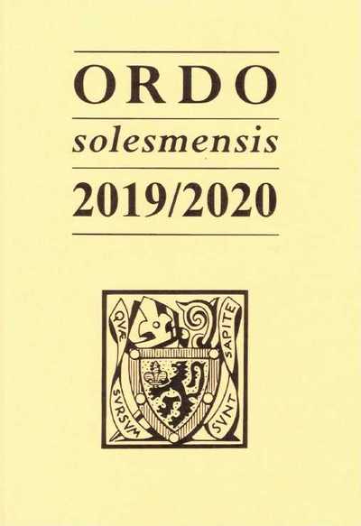 Image de Ordo solesmensis 2019/2020