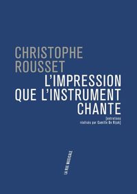 Image de L'Impression que l'instrument chante