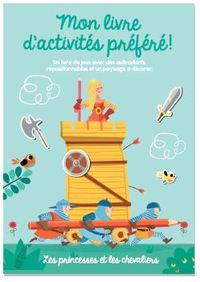 Image de Mon livre d'activités préféré ! les princesses et les chevaliers