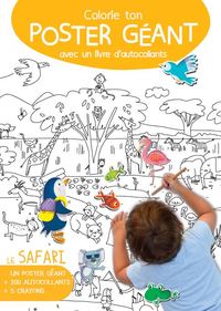 Image de Colorie ton poster géant le safari