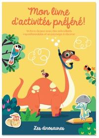 Image de Mon livre d'activités préféré ! Les dinosaures