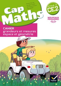 Image de Cap Maths CE2 éd. 2016 - Cahier de géométrie et mesure