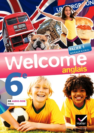 Image de Welcome Anglais 6e éd. 2011 - Manuel de l'élève + CD audio-rom (format compact)