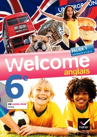 Image de Welcome Anglais 6e éd. 2011 - Manuel de l'élève + CD audio-rom (format compact)