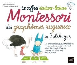 Picture of Le coffret écriture-lecture Montessori des graphèmes rugueux de Balthazar