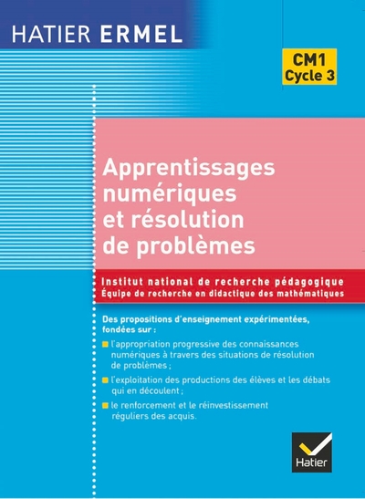 Image de Ermel - Apprentissages numériques et résolution de problèmes CM1