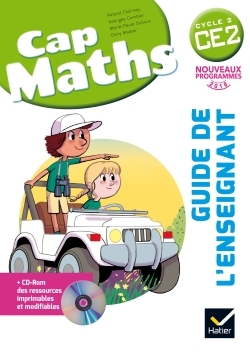 Image de Cap Maths CE2 éd. 2016 - Guide de l'enseignant + CD Rom