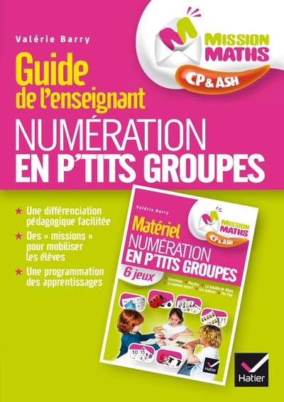Picture of Mission Maths CP, Numération en p'tits groupes - Guide pédagogique
