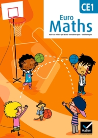 Image de Euro Maths CE1 éd. 2012 - Fichier de l'élève + Aide-mémoire