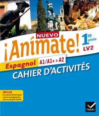 Picture of Nuevo Animate Espagnol 1re année éd. 2015 - Cahier d'activités