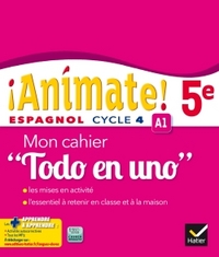 Picture of Animate Espagnol 5e Todo en uno éd. 2016 - Cahier d'activités