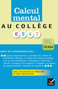Picture of Calcul mental collège - Cd Rom version établissement