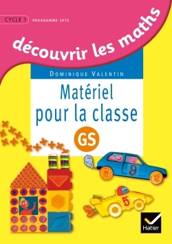 Image de Découvrir les mathématiques Grande Section éd. 2015 - Matériel pour la classe