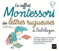 Picture of Le coffret Montessori des lettres rugueuses de Balthazar