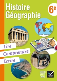 Image de Histoire-Géographie 6e, Lire, Comprendre, Écrire éd. 2013 - Cahier de l'élève