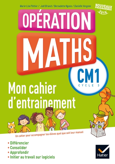 Image de Opération Maths CM1 éd. 2016 - Fichier d'entrainement