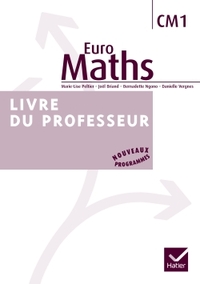 Image de Euro Maths CM1 éd. 2009 - Livre du professeur