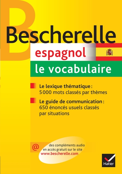 Image de Bescherelle - Espagnol : le vocabulaire