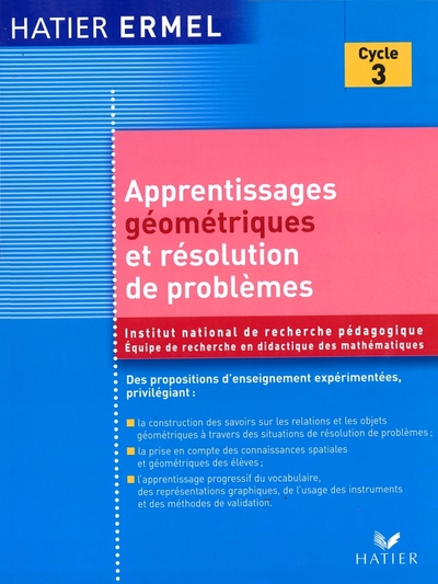 Image de Ermel - Apprentissages Géométriques et résolution de problèmes au cycle 3