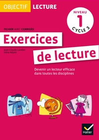 Picture of Objectif Lecture - Exercices de lecture, fichier avec corrigés Niveau 1 Cycle 3