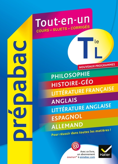 Image de Prépabac Tout-en-un Tle L