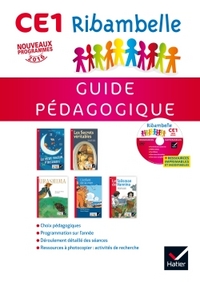 Image de Ribambelle CE1 série rouge éd. 2016 - Guide pédagogique + CD-Rom