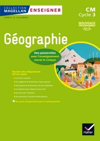Image de Magellan Enseigner la Géographie au cycle 3 éd. 2016 - Guide pédagogique
