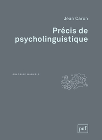 Picture of Précis de psycholinguistique